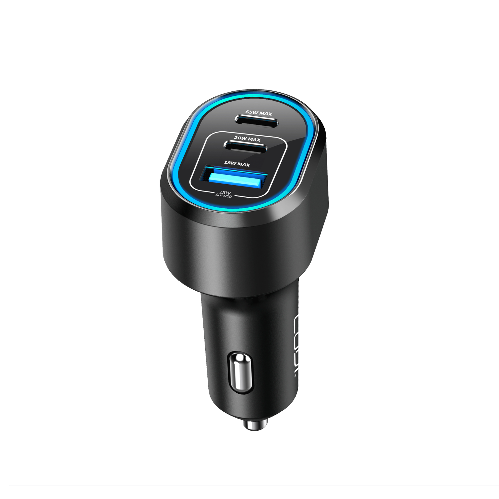 65W Triple Port Car Charger - Image 2