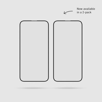 iPhone 15 Pro Laurysa Glass Screen Protector [2 Pack]