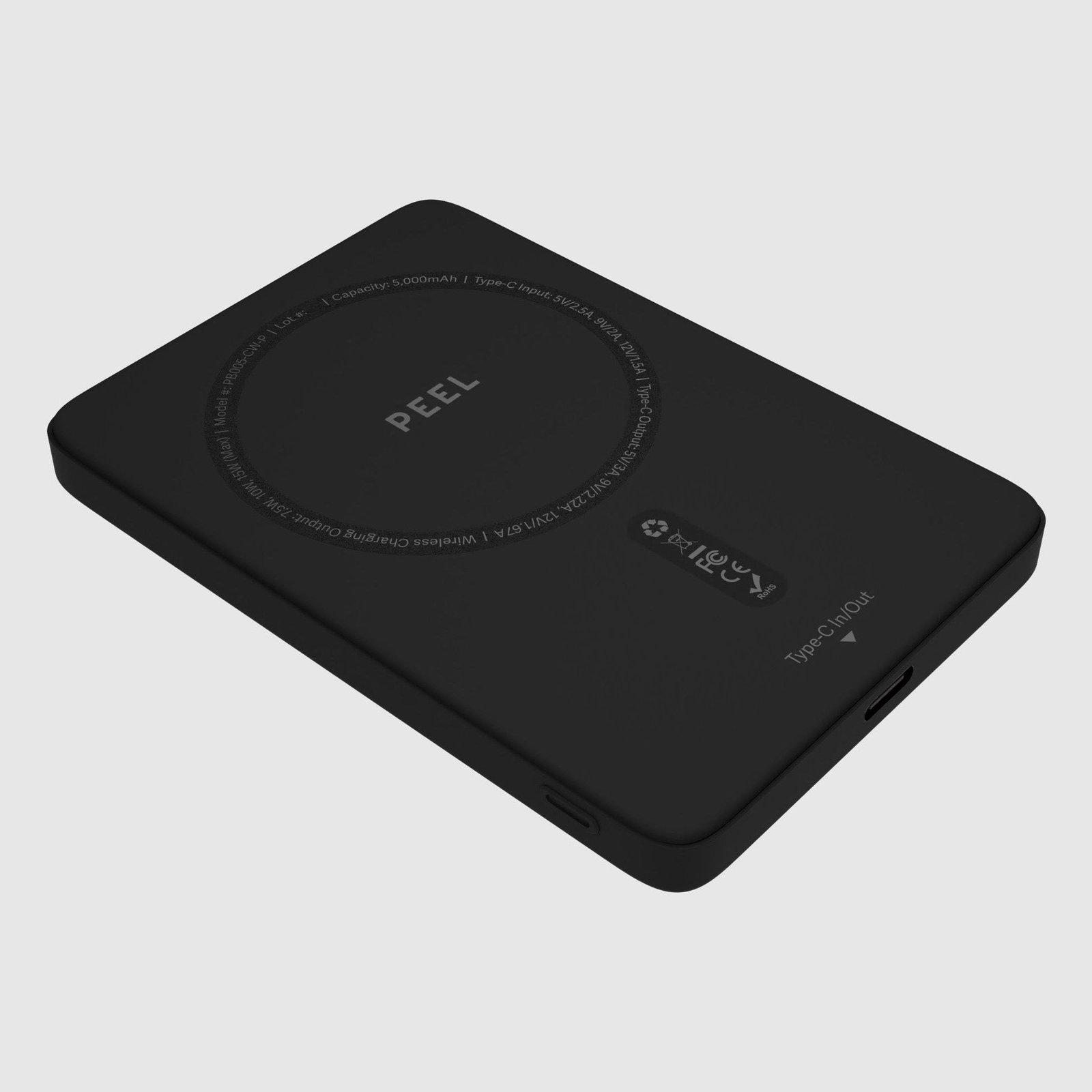 Thin 5,000mAh Wireless Charging Power Bank - Image 5